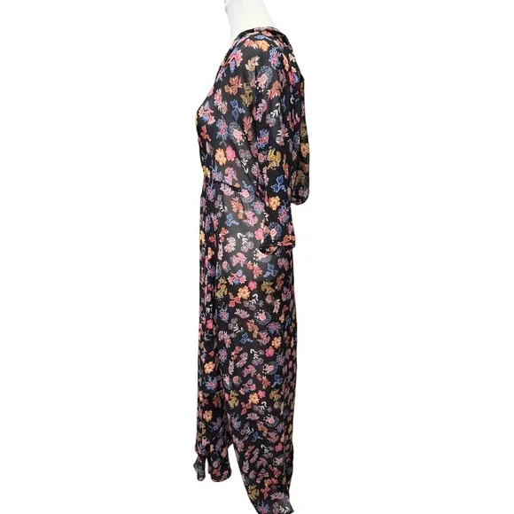 little black dress maxi Long Sleeve Noir Knit Dress 2 / Noir